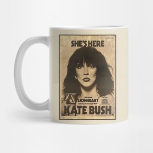 she's here kate bush vintage Mug